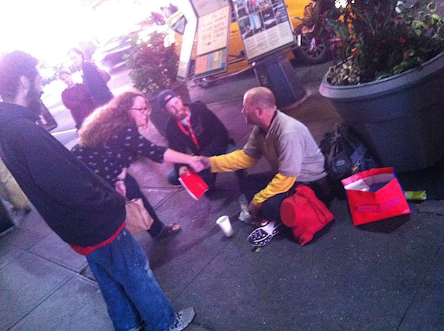 Attending to homeless in NYC