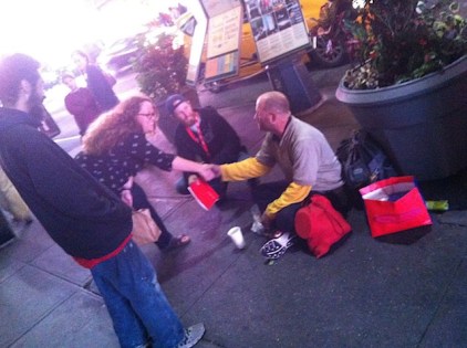 Attending to homeless in NYC