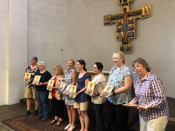 Icon Retreat, Holy Cross Monastery, Christine Hales, Byzantine Icons