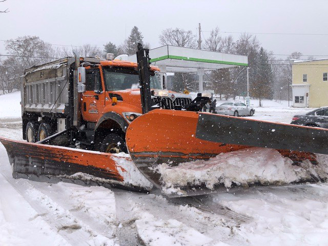 New York snow plough